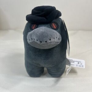 NWT Among US Black Plague Doctor Crow Toikido 7" Plush Stuffed Toy